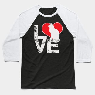 Love cats Baseball T-Shirt